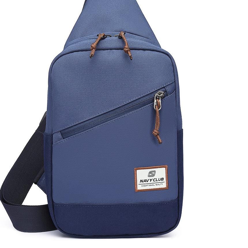 ✬ Navy Club Tas Selempang pria Travel EEAI ➱