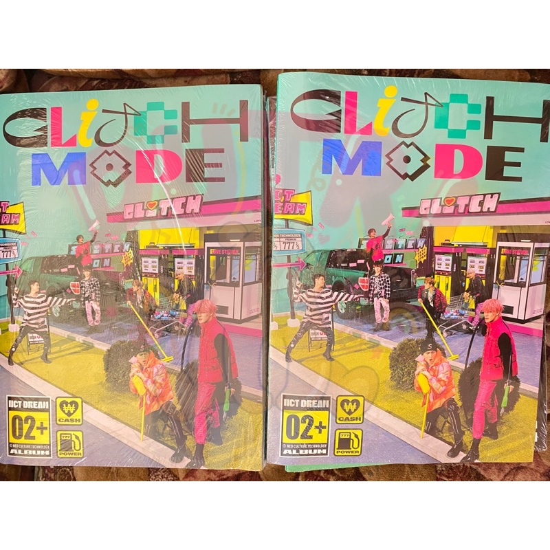 Album glitch mode nct dream sealed termurah benefit mecima fansign