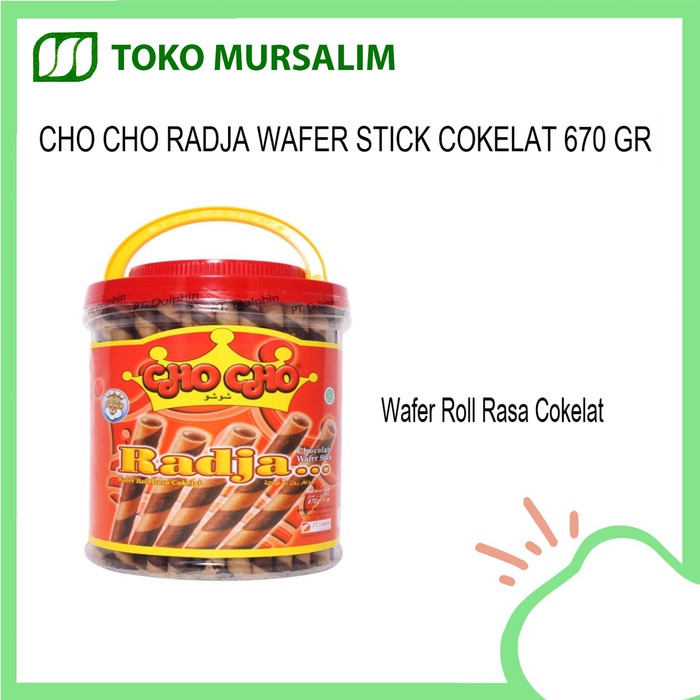 

Cho Cho Radja Wafer Roll Rasa Cokelat 670 gr