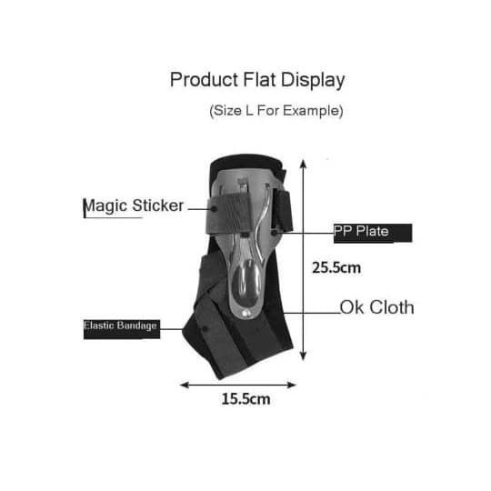 (COD) Ankle Support - Anti Cedera Ankle - Pelindung Ankle Kaki Anti Keseleo