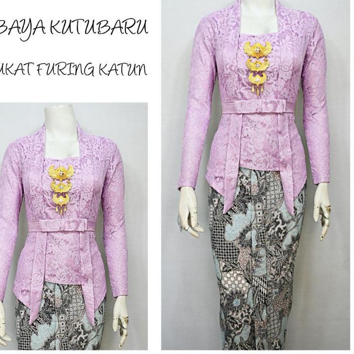 ➽ Indah KEBAYA BRUKAT MODERN KUTUBARU LENGAN PANJANG Furing Katun KEBAYA WISUDA KEBAYA KATUN KEBAYA 