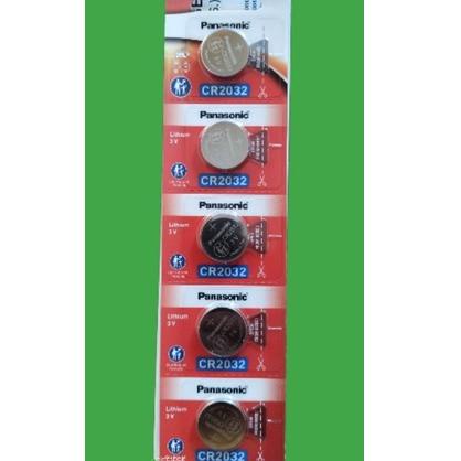 H28 batrei panasonic cr2032- batrai kancing cr2032 STOCK TERBATAS 𝕲