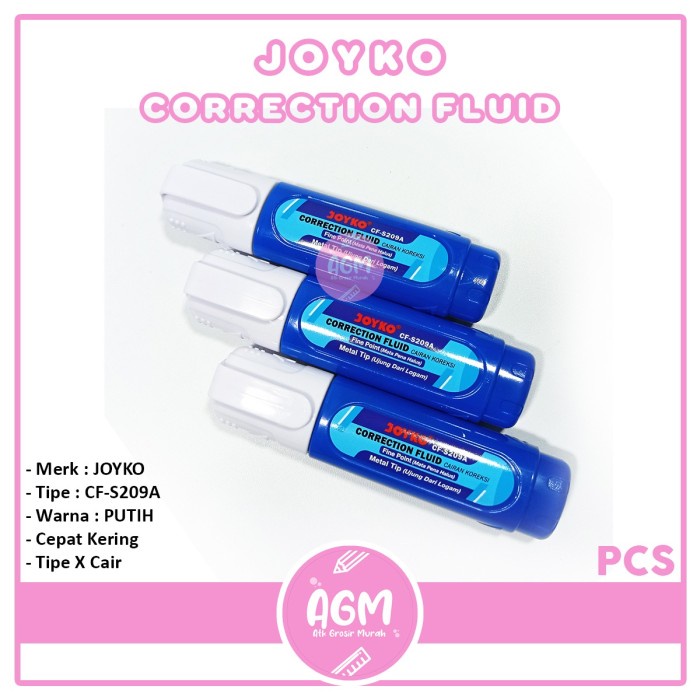 

JOYKO - Tipe-Ex Cair Correction Fluid CF-S209A -Pcs