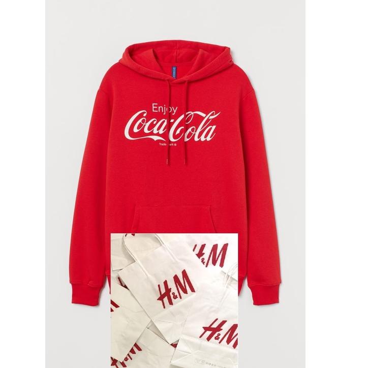 ♞ Hoodie H&M  Coca Cola Original ➮