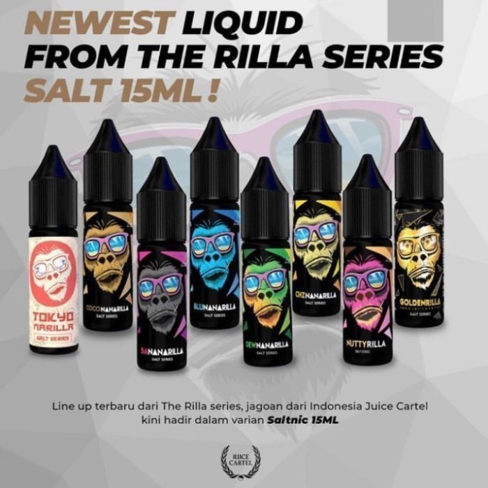 Goldenrilla Salt Nic 15ML by IJC