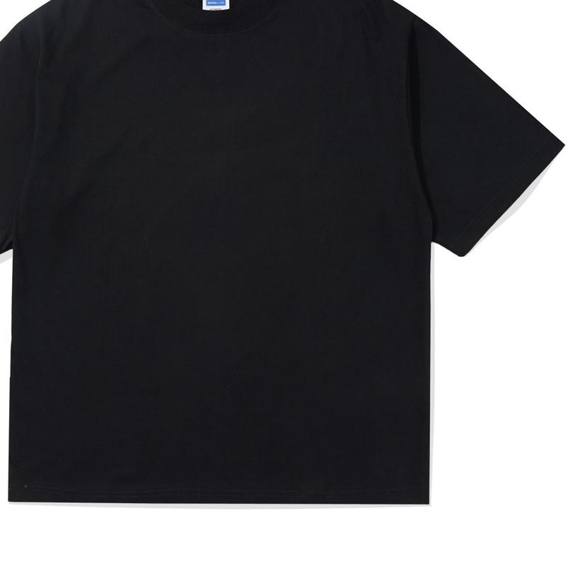 ❀ T-shirt Oversize | Kaos Polos | Basic | Black | Brainsgland ➨