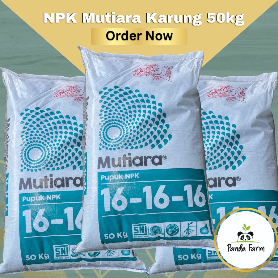 Pupuk NPK Mutiara 16-16-16 Karung Besar
