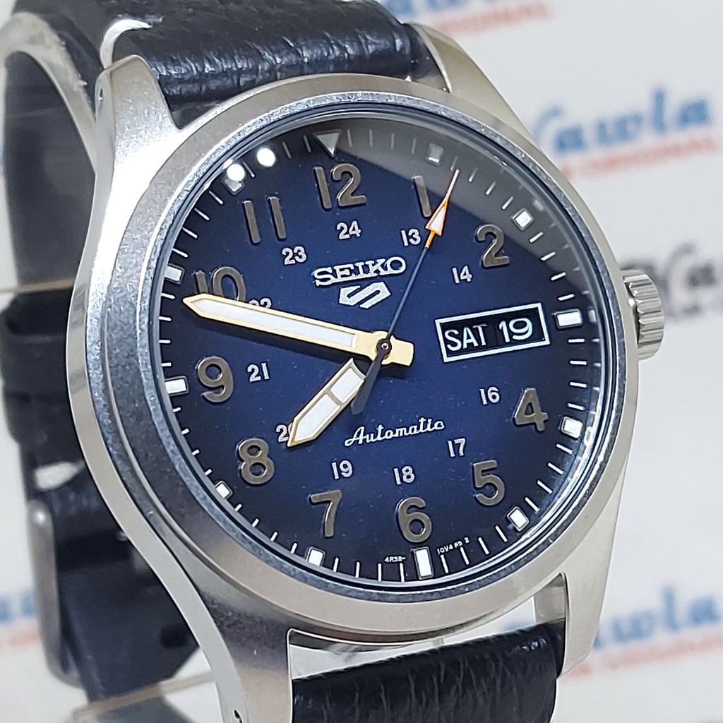 Seiko 5 Sports SRPG39K1 Automatic Leather - Jam Tangan Pria SRPG39