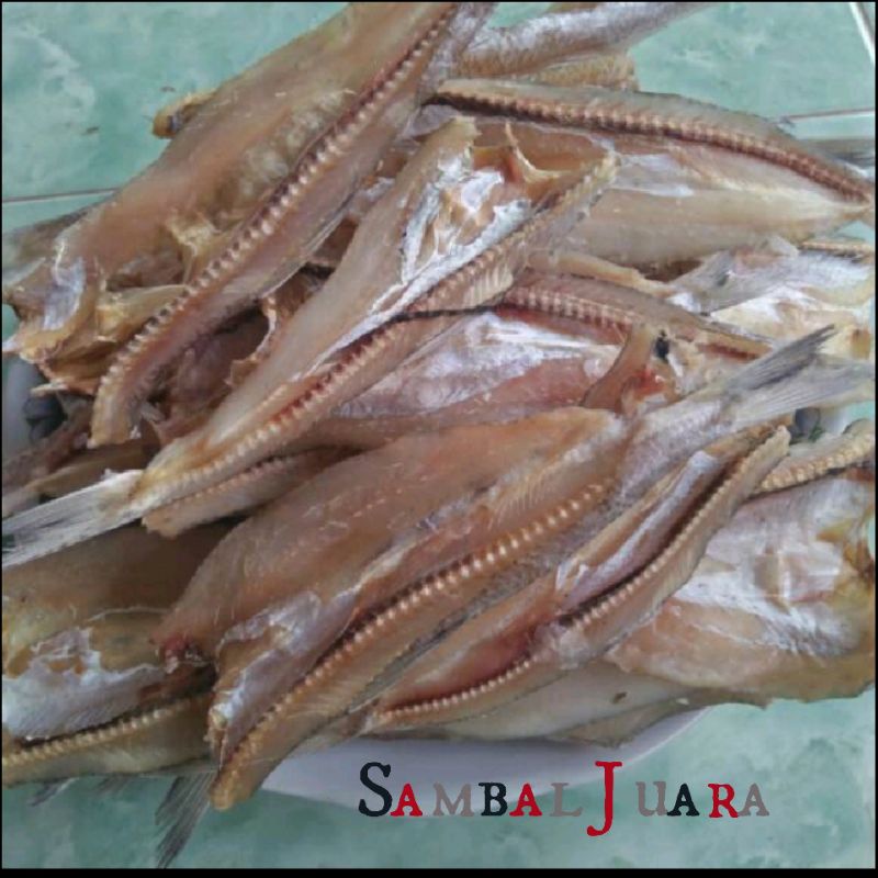 

Ikan asin petek,lidah,pirik,layur, buntek,koros 250gr