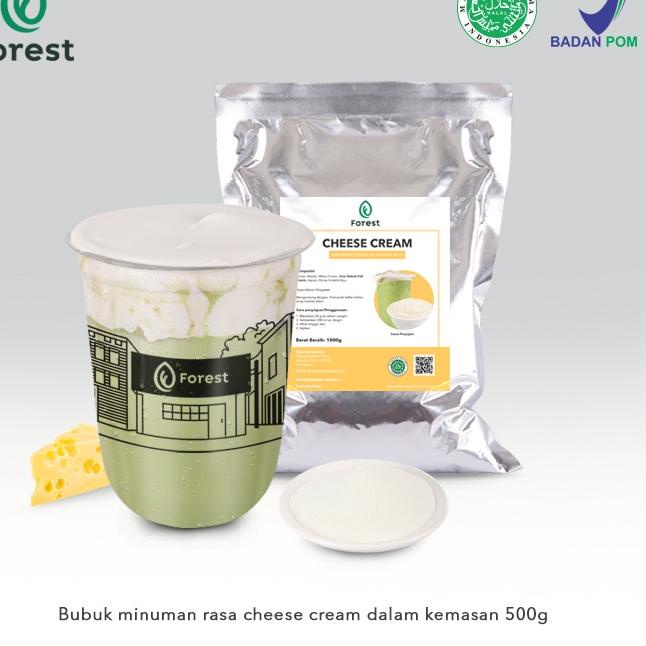 

ORIGINAL% Bubuk Premium Topping CHEESE CREAM Powder 500g - Forest Bubble Drink - Topping Minuman