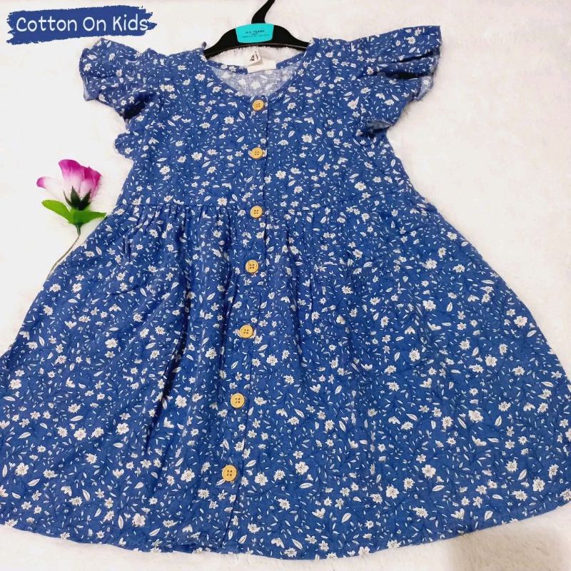 dress anak cotton on kids