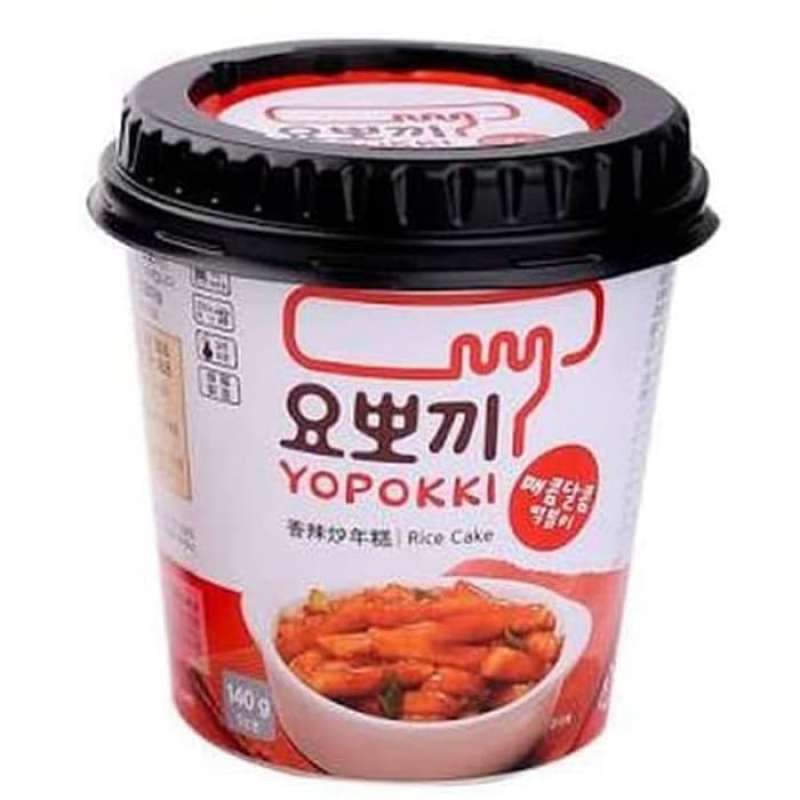 

YOPOKKI RICE CAKE SPICY TOPOKKI CUP 140
