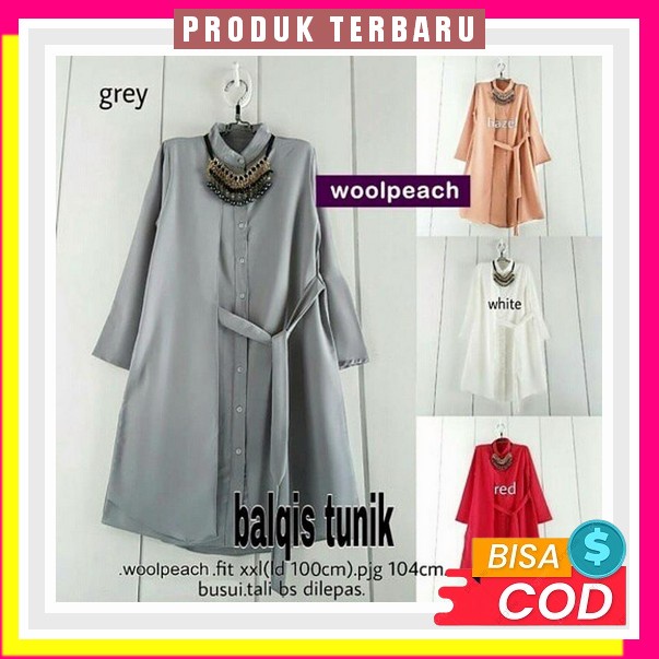Tunik Import Terbaru  Chisel Fulltag.Branded Matahari. B6N9 Ramadhan Lebaran Kemeja Tunik Wanita Mus