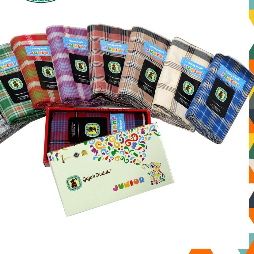 ✤ Sarung GAJAH DUDUK Junior Sarung Anak ▲