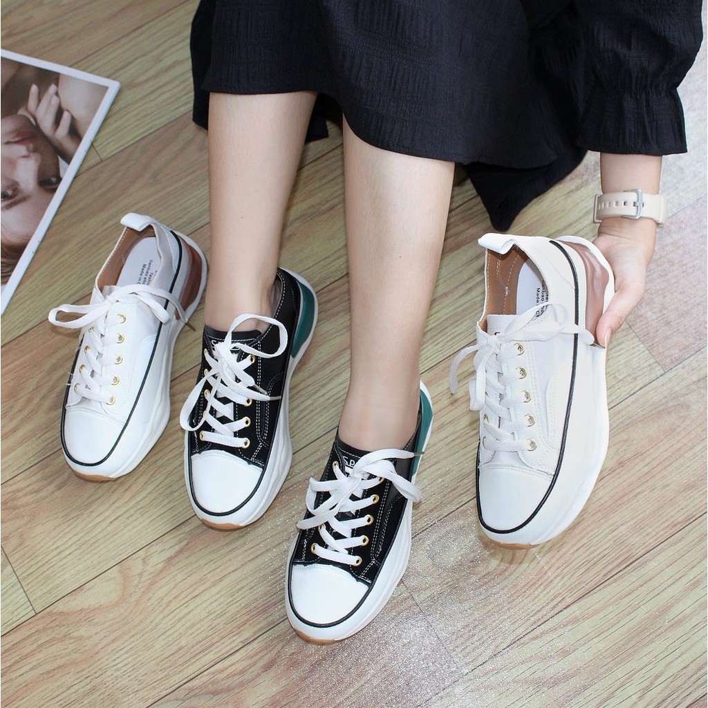 Free Box Sneakers Wanita Import Sport Shoes NS G013 Sepatu Wanita Best Seller Sneaker Terlaris