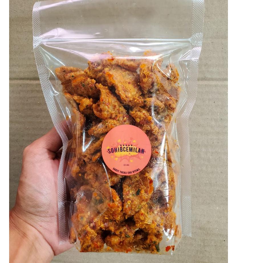 

Langsung Order 300gr - KULIT AYAM CRISPY PEDAS DAUN JERUK - KERIPIK KULIT AYAM RO3#