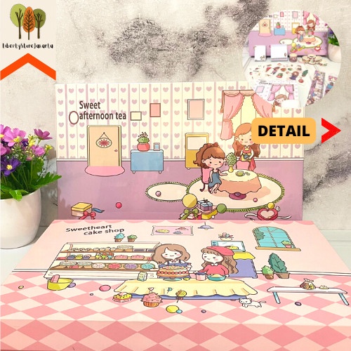 

Terlaris Paket Jurnal 7 In 1 Karakter Sweetheart Cake Shop Free Hard Box