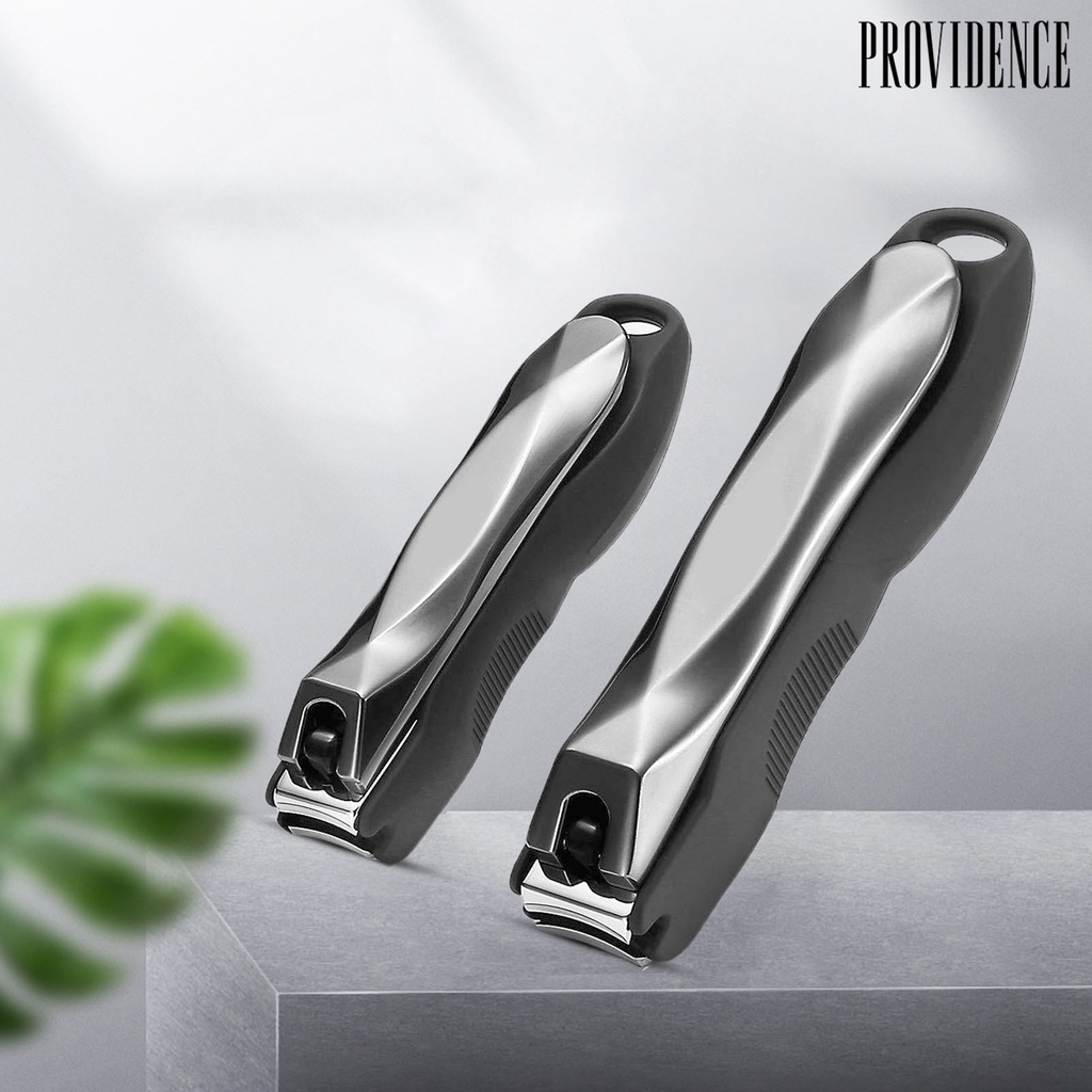 Providence Kikir Kuku Anti Cipratan Tajam Bebas Burr Non-slip Pas Sempurna Potong Kuku Konstruksi Kuat Stainless Steel Pedicure Care Nail Trimmer Rumah Pasokan