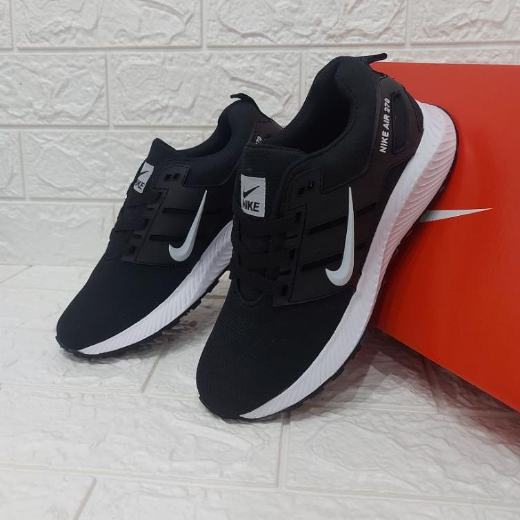 SEPATU SEKOLAH HITAM ANAK GRADE ORIGINAL NIKE AIR 270 MURAH (KODE 444)