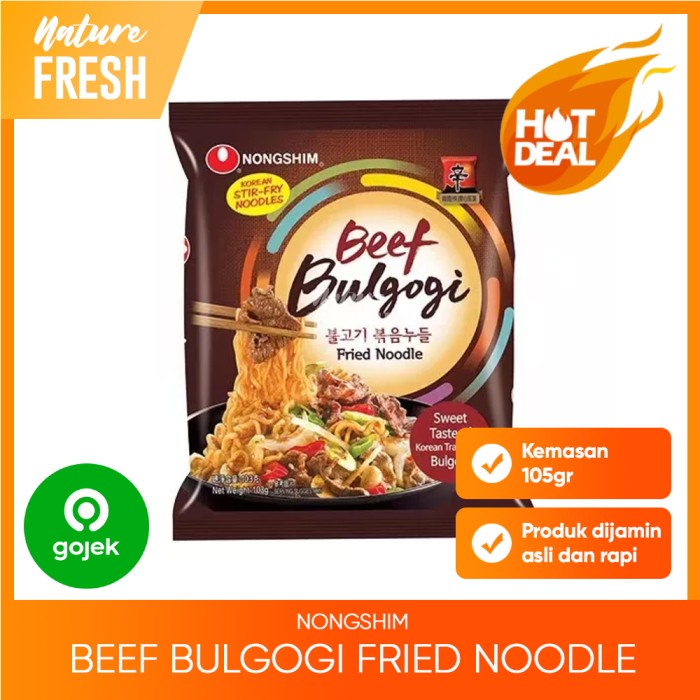 Nongshim Beef Bulgogi / Seafood Bulgogi Fried Seafood