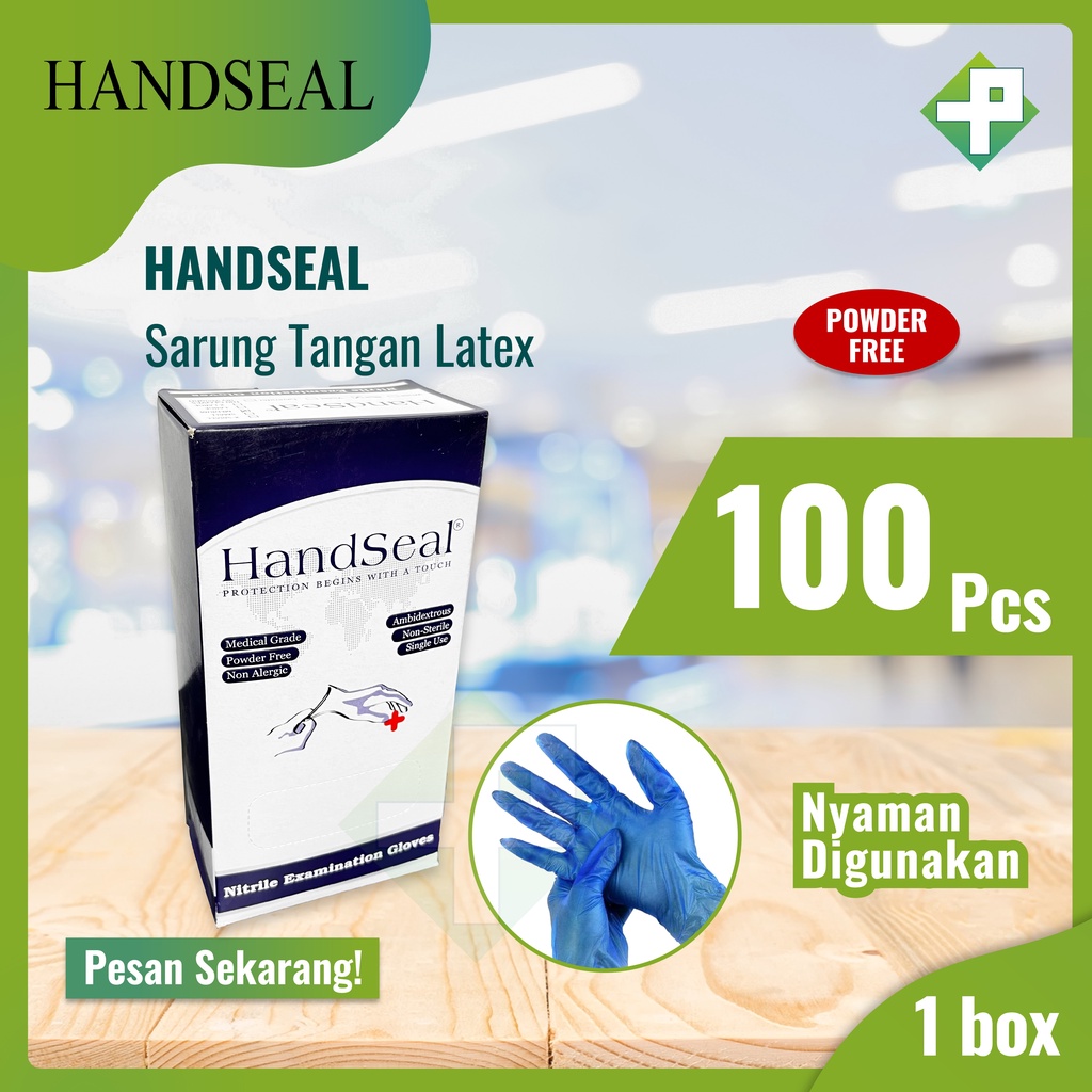 Sarung Tangan HandSeal / Nitrile Examination Gloves HandSeal