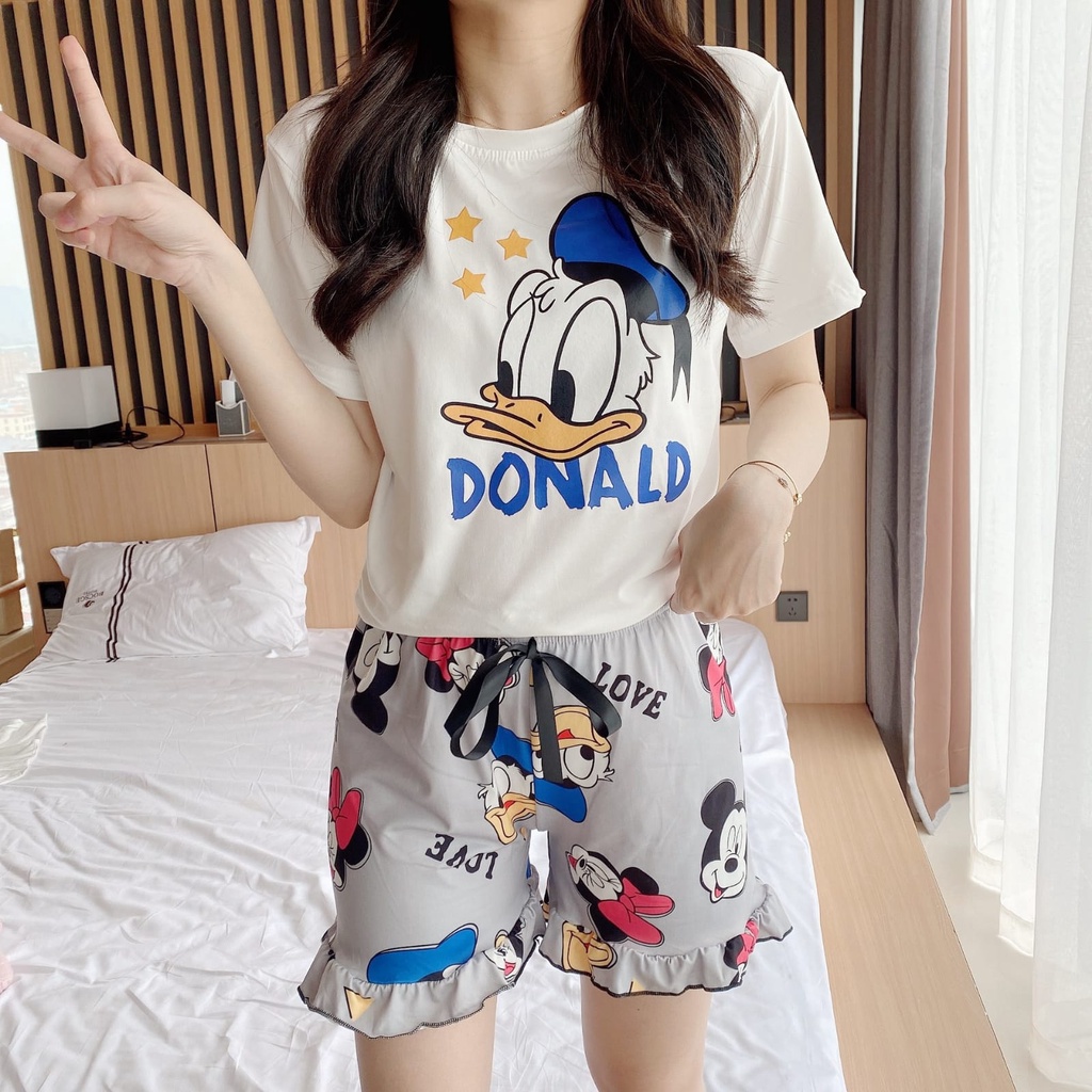 TELLY ➡️ 381 Set Baju Tidur Wanita Import No Cup Hotpant