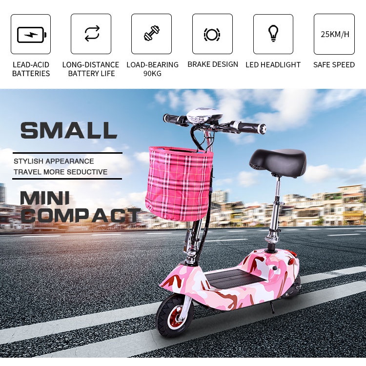 Skuter Elektrik Foldable Skuter listrik Orang Dewasa Electric Scooter OKK