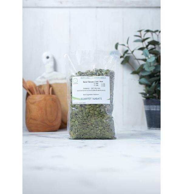 

✩ 1000gr Pumpkin Seed (Biji Labu) - Kuaci - Mentah - Grade AAA ⅍