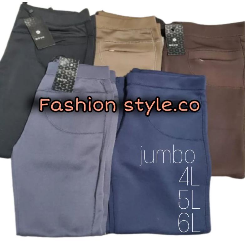 >D2289) ⭐⭐⭐⭐⭐ Celana scuba import merk (saya) / celana panjang wanita jumbo / celana panjang wanita 