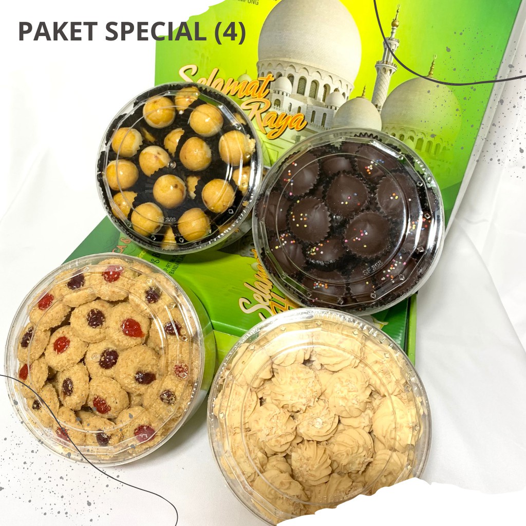 

Kue Kering Paket Monica Loren Isi 4, Paket Spesial Monica Loren, Paket Super Monica & Loren, Kue Kering Lebaran, Kuker Monica & Loren, Kue Lebaran