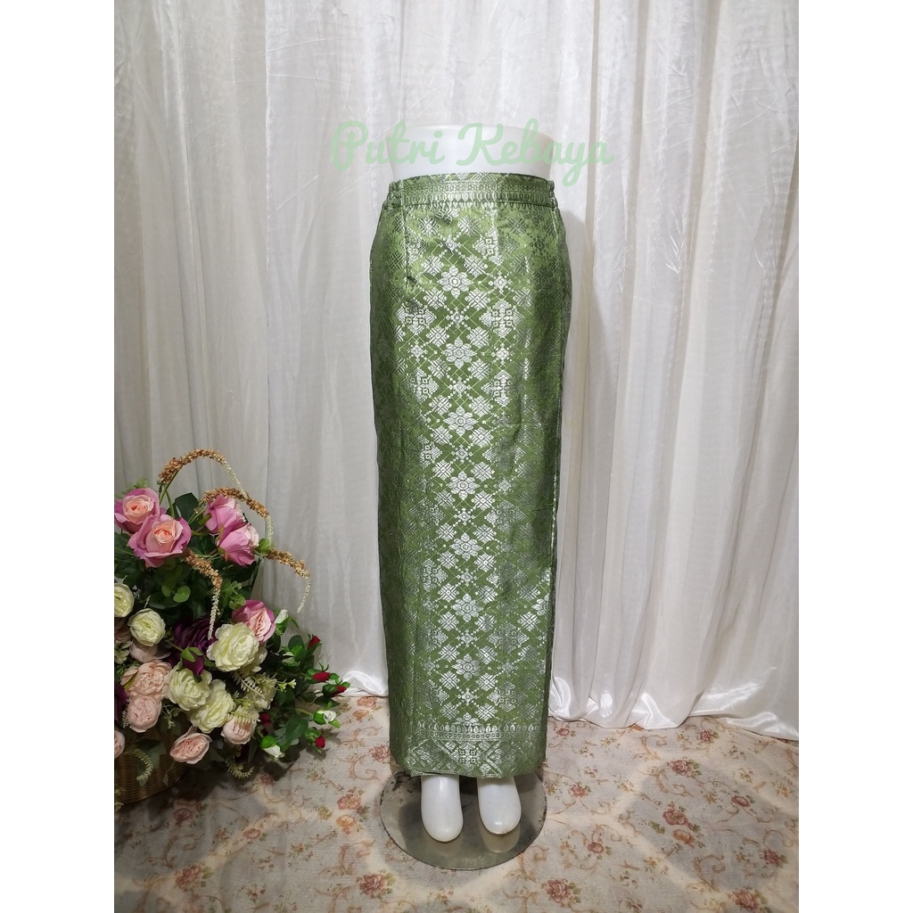 ROK SONGKET/ROK SPAN/ROK SONGKET PALEMBANG LANGSUNG PAKAI