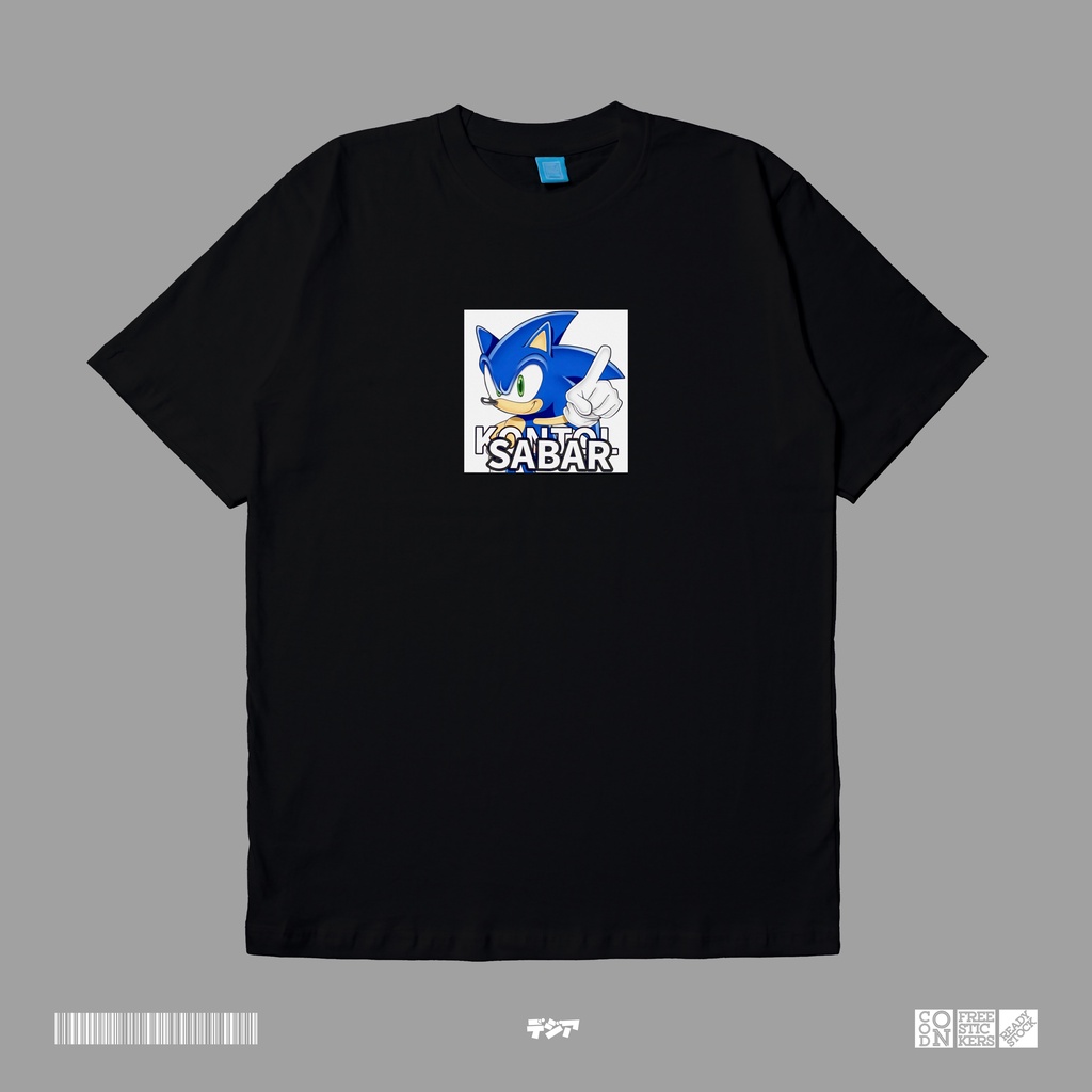 Sabar Meme Sonic The Hedgehog Kntl Sabar Shitpost DJA Cloth