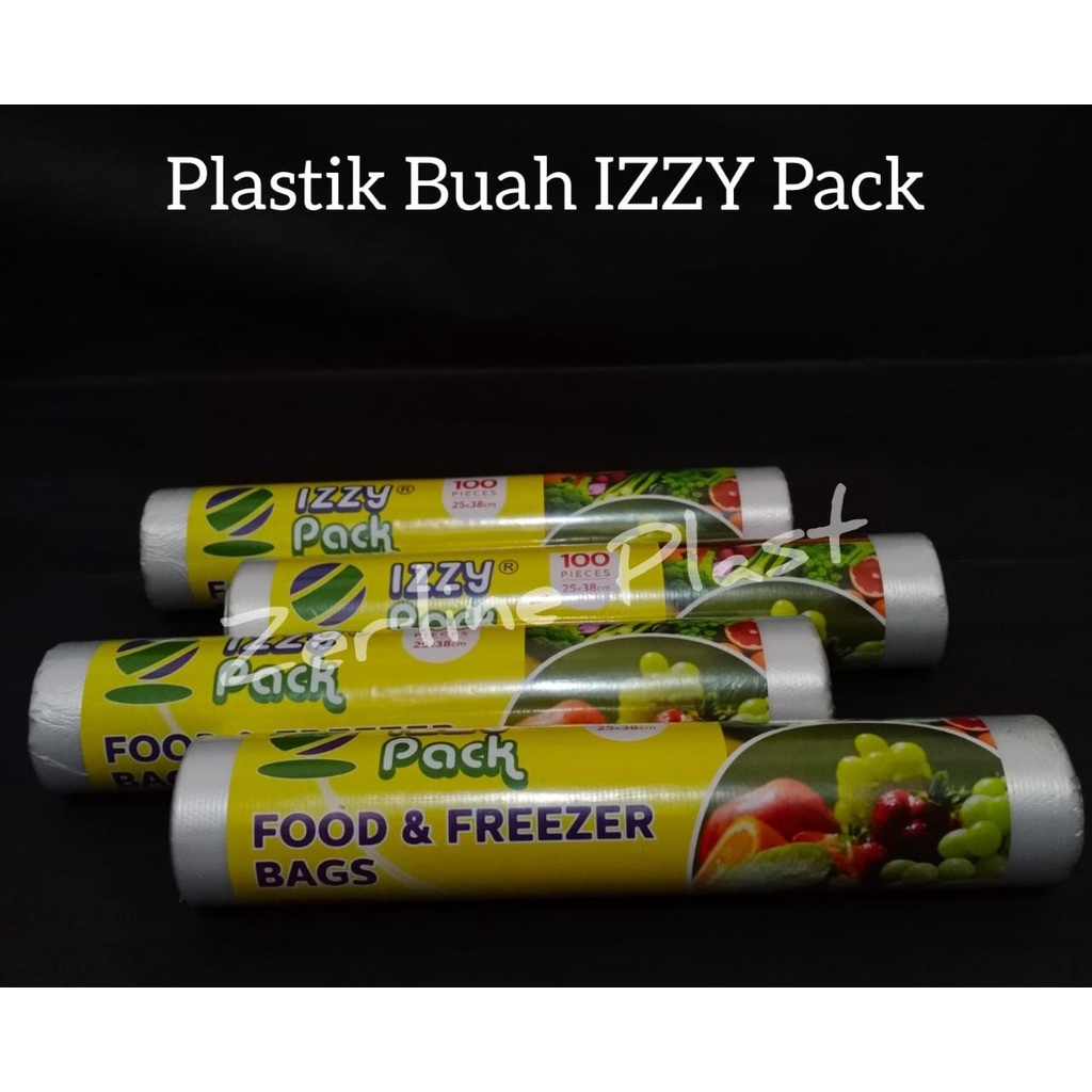 Izzy Pack Food &amp; Freezer Bags Plastik Buah Sayur Multifungsi