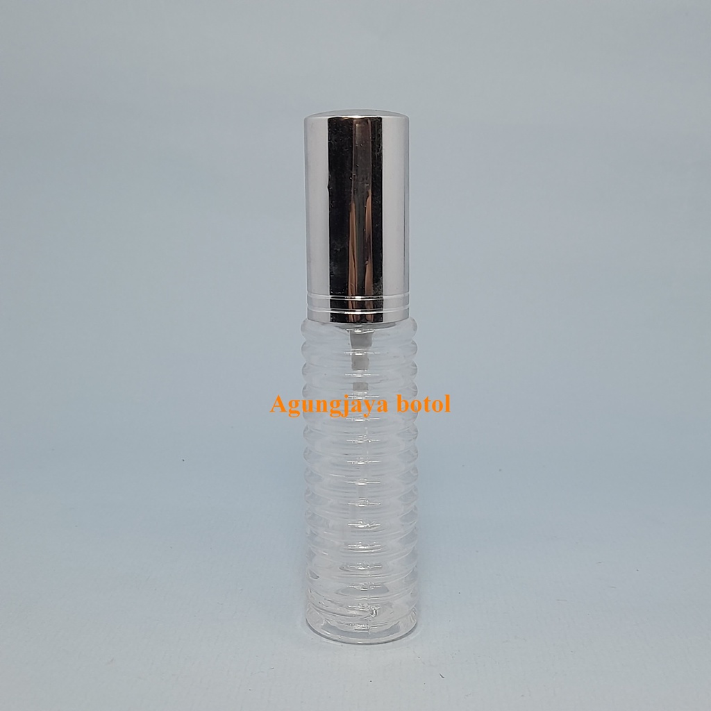 Botol Kaca 20 Ml Bulat Ulir Tutup Silver / Botol Kaca / Botol Kaca Parfum / Botol Parfum / Botol Par