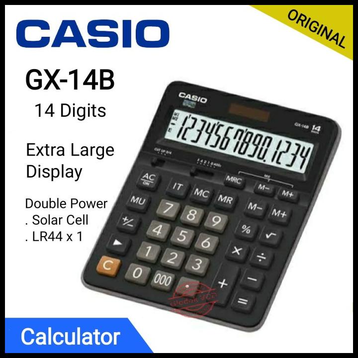 

Casio Kalkulator / Calculator Gx-14B 14 Digits