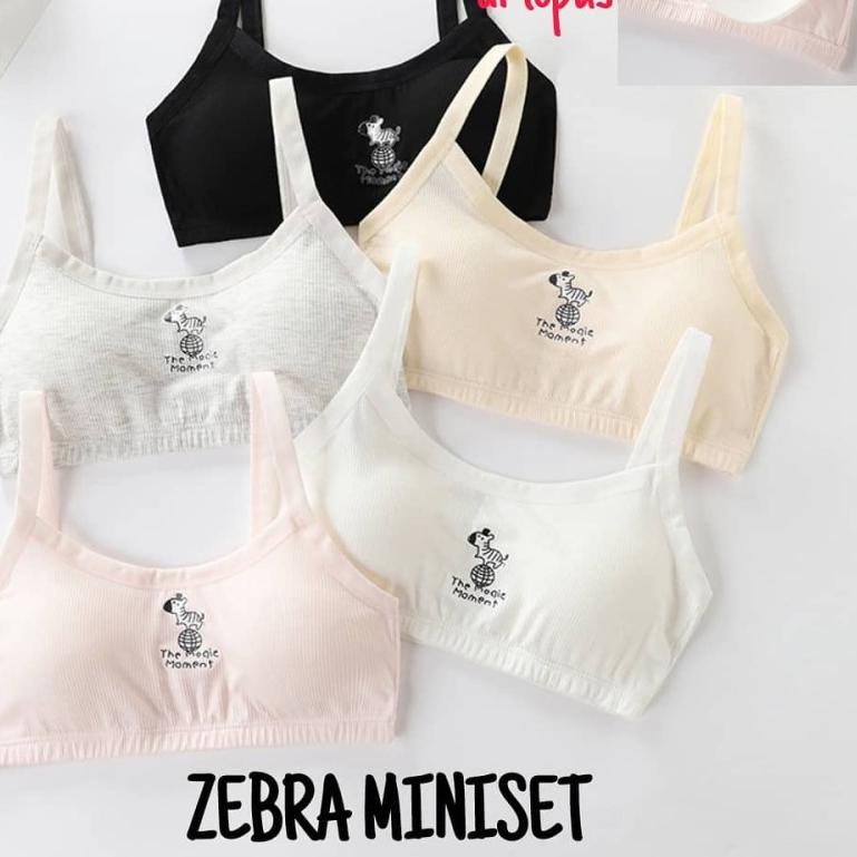 COD BAJUKIDDIE ZEBRA MINISET SPORT BRA ANAK REMAJA SD SMP NOT SOREX IMPOR 