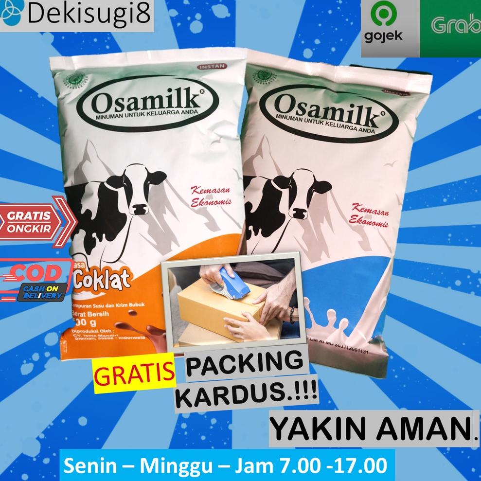 

[ SALE ] SUSU OSAMILK (GRATIS KARDUS) PENGGEMUK BADAN VANILA dan COKLAT