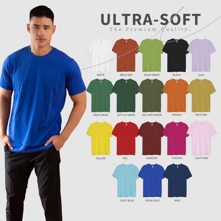 STOK TERBARU KAOS POLOS Yarn Spindle 30s Combed ULTRASOFT