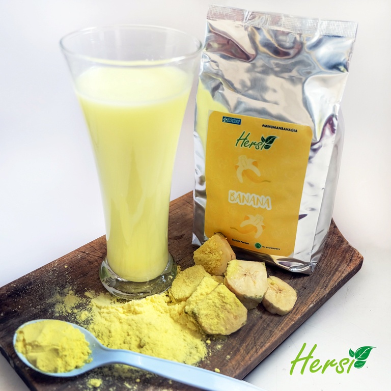 

HERSI BUBUK MINUMAN / POWDER RASA BANANA / PISANG 500gr