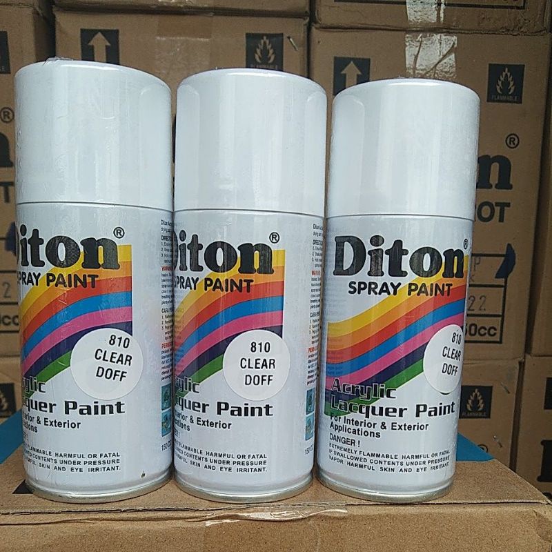 Pilok pilox diton 150cc clear doff 810 clear doff pernis pernis doff