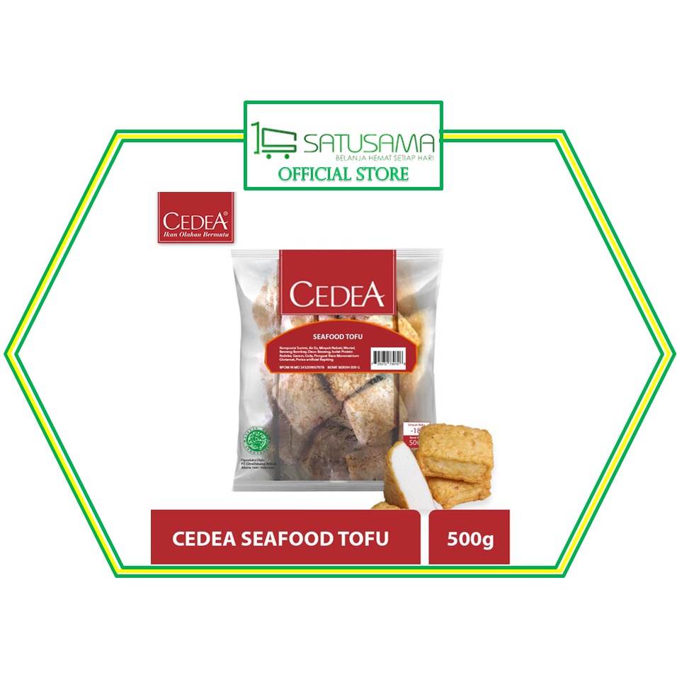 

CEDEA PREMIUM SEAFOOD TOFU 500 G