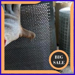 parts Plat Lubang Besi Bolong Perforated Diameter 4mm Tebal 2mm Ukuran 120cm x 120cm 1F3B2