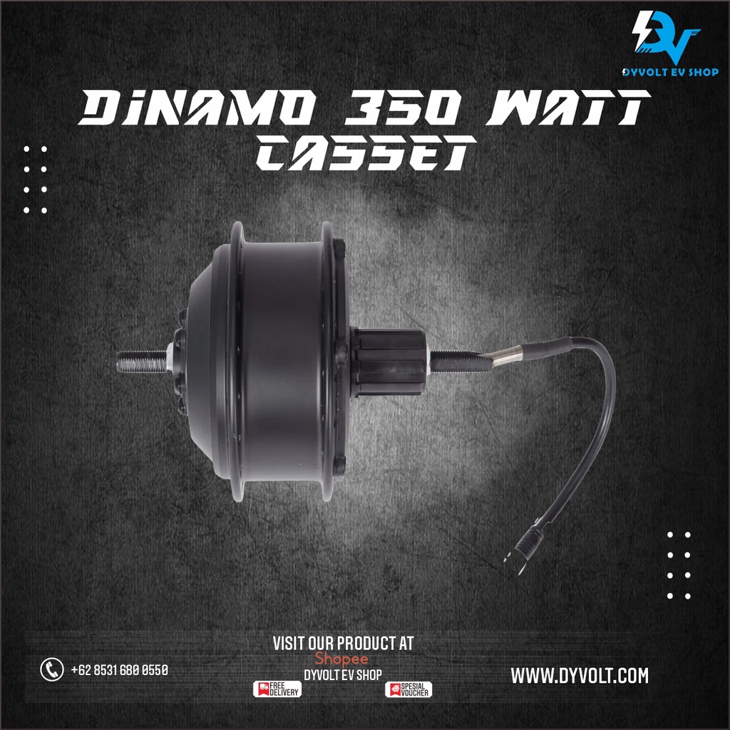 Motor Hub Bldc 350W Type Casset