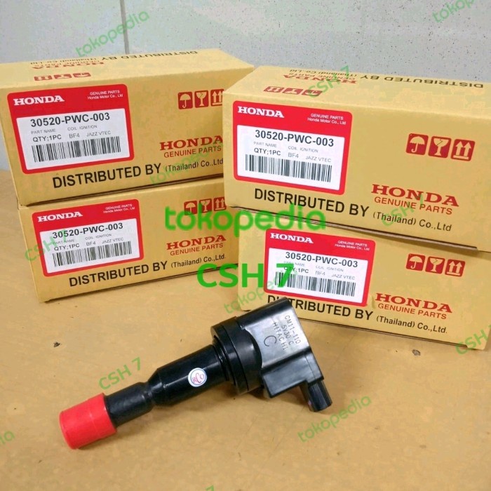 Koil Coil Honda Jazz Vtech City 2003-2007 30520-Pwc-003 / Garansi Kode 107