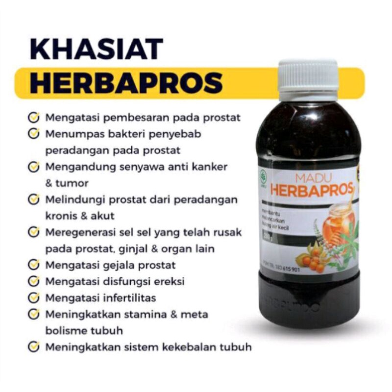 

Herbapros Obat Prostat - Madu Herba Pros