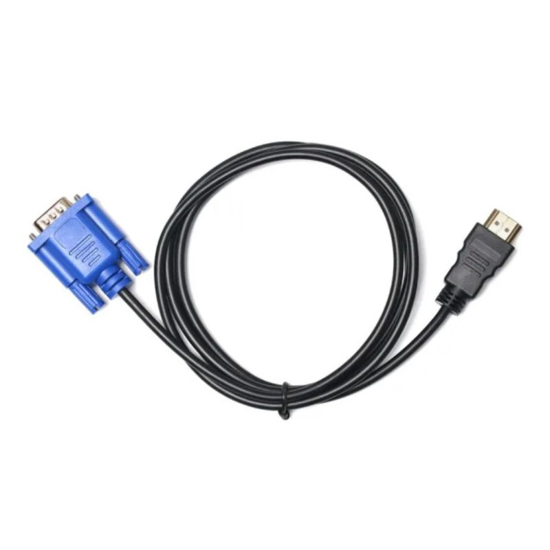 KABEL HDMI MALE TO VGA MALE 3 METER SERAT BAGUS UNTUK DIGITAL DAN ANALOG GARANSI TOKO 6 BULAN