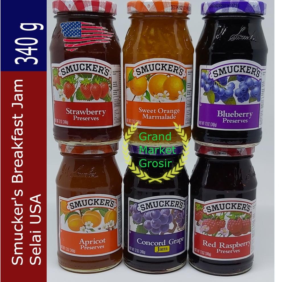 

Penjualan Terbanyak.. Smucker's Smuckers Jam Selai USA 340 g IQG