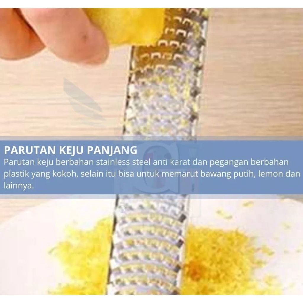 parutan panjang/parutan keju/parutan kentang /parutan panjang warna /parutan serbaguna/slicer/parutan panjang stainless/parutan stainless