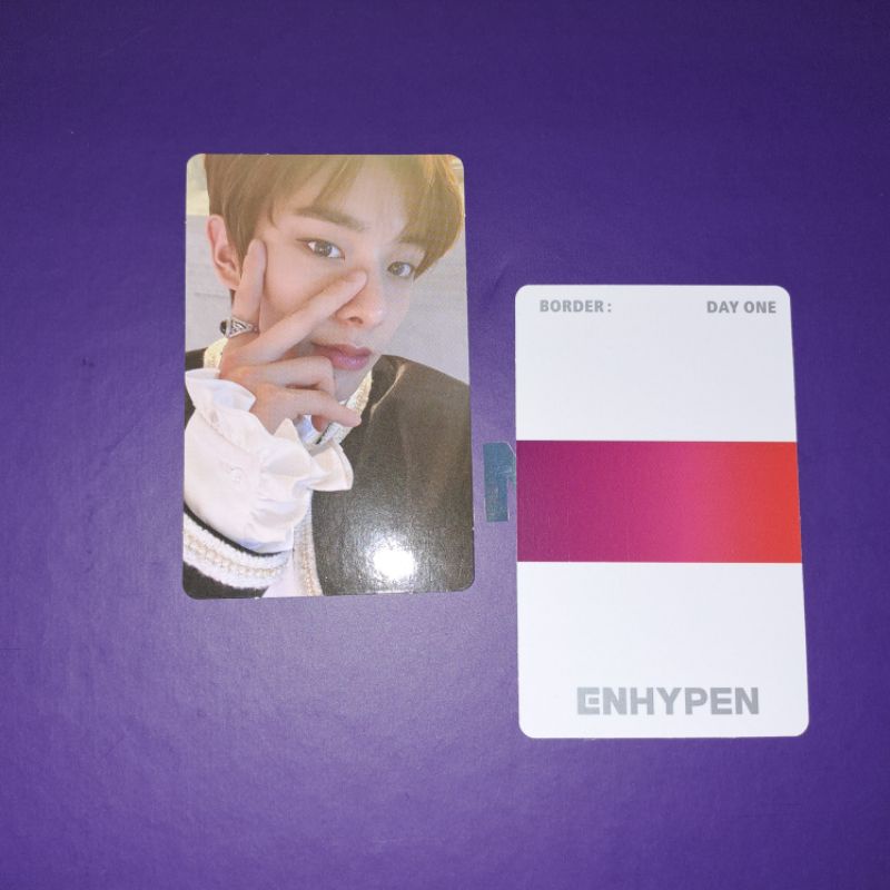 Enhypen Jake Photocard Border: Day One Dusk Version