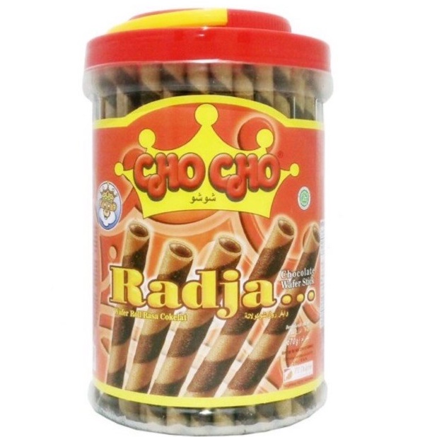 

CHO CHO RADJA 670 GR WAFER ROLL RASA COKLAT ORIGINAL